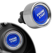 Push Button Switch Start Engine Button, Start Switch 12v DC 50A, Blue Car Sta...