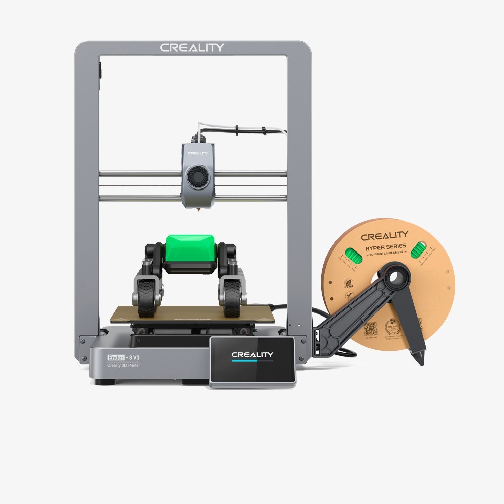Creality Ender-3 V3 3D Drucker, Vollmetallgehäuse mit Core-XZ für eine Druckgesc - Bild 2