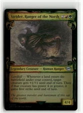 Strider, Ranger of the North Showcase Scrolls FOIL The Lord of the Rings MTG NM