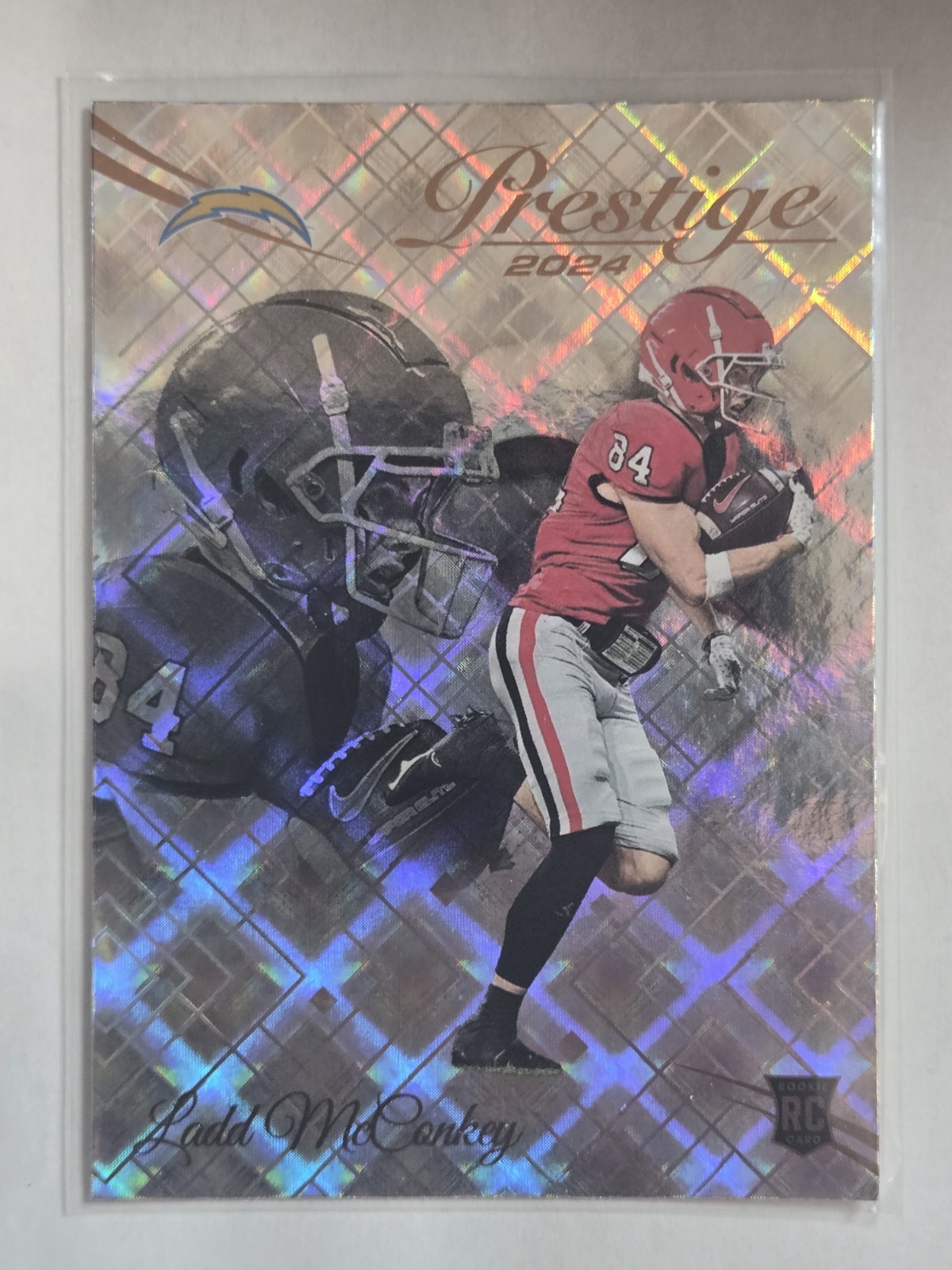 2024 Panini Prestige - Rookies Ladd McConkey #331 Xtra Points Hyper (RC)