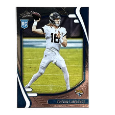 2021 Panini Absolute Football #101 Trevor Lawrence Rookie Card RC Jaguars. rookie card picture
