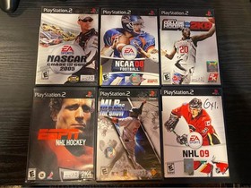 Sony PlayStation 2 Console - WORKING - 24 games, controller, Mem Card, cords