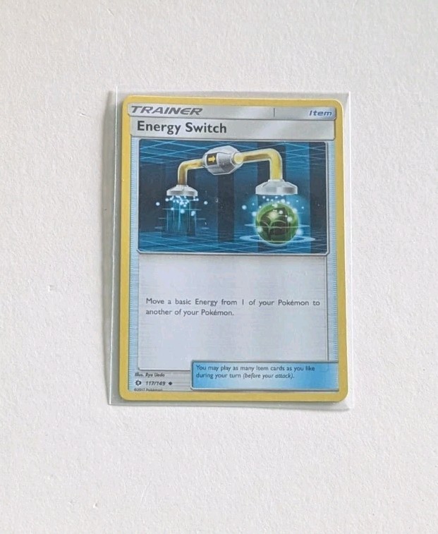 Energy Switch 117/149 Pokemon Sun & Moon Base Set