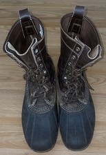 L.L. Bean Maine Hunting-Duck Men s Boots Size 10 Goretex Brown Good Condition