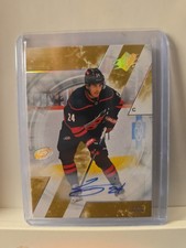 Seth Jarvis 2023-24 UD SPX Auto #17 Hurricanes