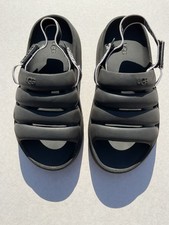 UGG Sport Yeah Slide Slingback Sandals  Black - Size 3