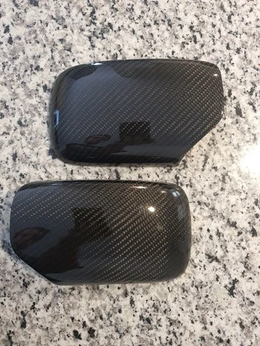 BMW E36 Carbon Fiber Mirror Cover Caps (NON M3 STYLE) SQUARE