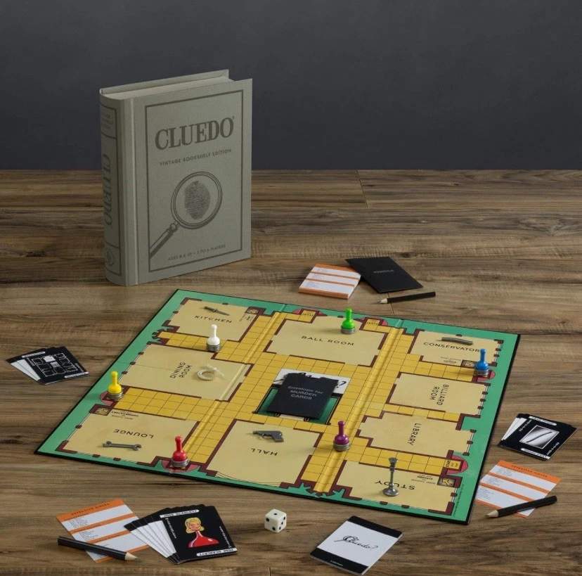 Cludo ~Vintage Bookshelf Edition~ Winning Solutions Luxury Linen Bound.Brand New - Image 2 of 4