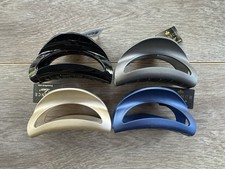 L. Erickson France Luxe Belle Cut Out Jaw Claw Hair Clip Lot Of 4 New