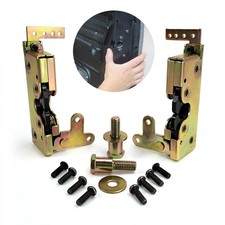 Universal Large Bear Claw Car Door Lock Latch Pair Locking With Striker Bolts