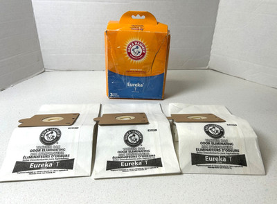 Arm &Hammer Vacuum Bags, Eureka T (15756) Open Box 3 Bags Total