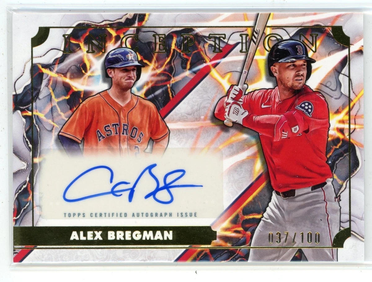 Alex Bregman Baseball Serial Numbered Sports Trading Cards