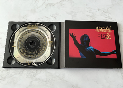 Ozzy Osbourne Live & Loud 2 CD LTD ED. SPEAKER COVER! Epic Z2K