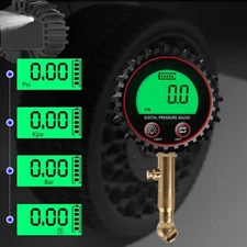 Precision Digital Tire Pressure Gauge with LCD Display 3-255 PSI Tire Test Tool