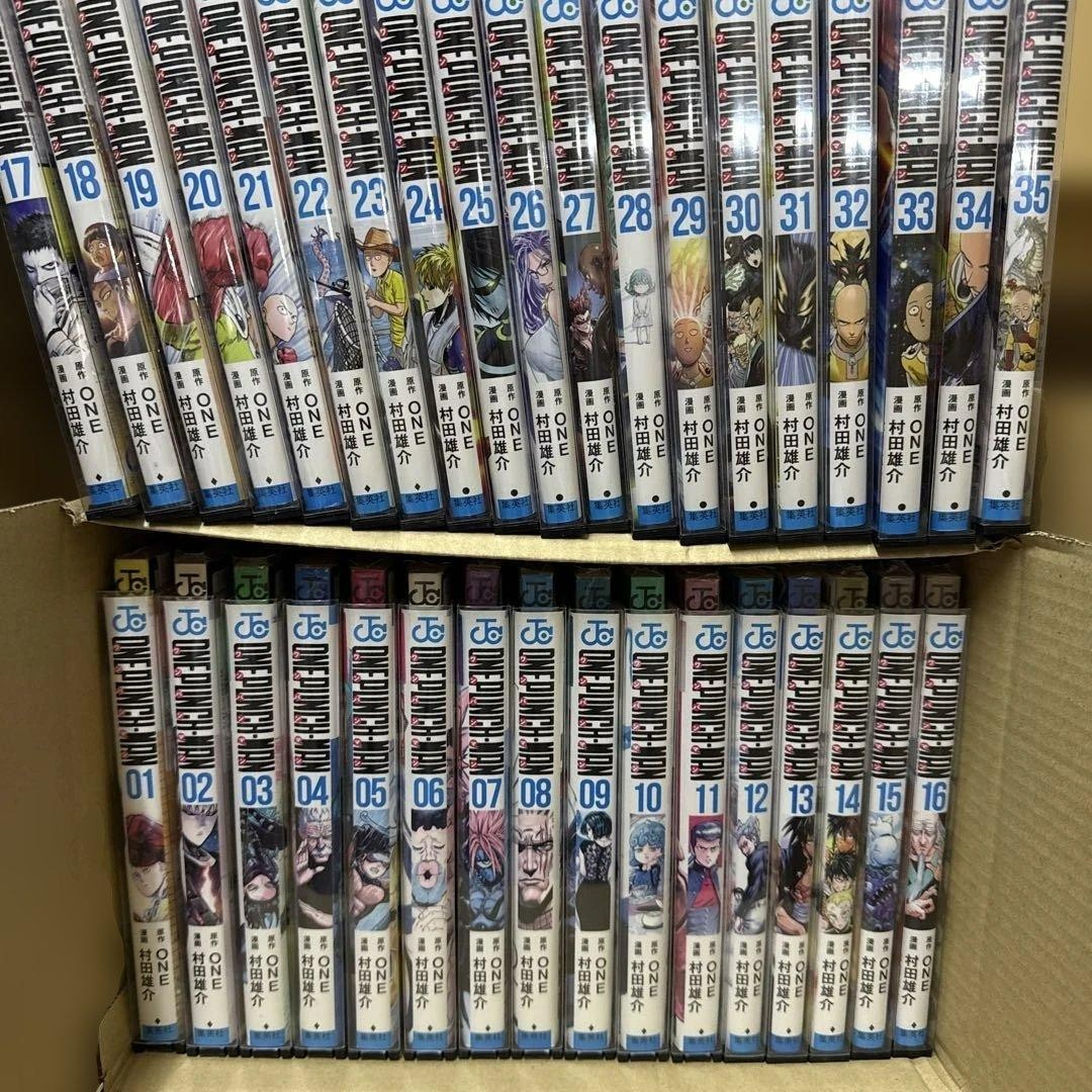 One Punch Man Vol.1-35 Complete Manga Set Comics Japanese language