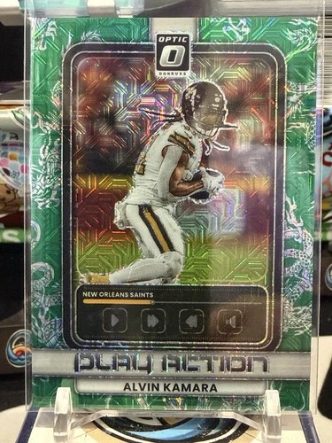 2025 Donruss Optic Alvin Kamara Dragon (RAW)