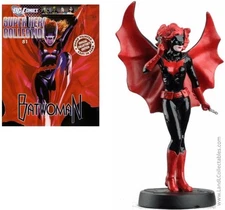 DC Super Heroes Eaglemoss 2011 Diecast Metal Statue #81 Batwoman +Mag