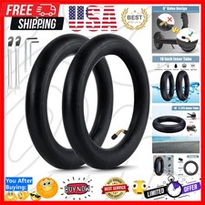 Inner Tire,10x2.125 Inner Tube for Electric Scooter Tire Replacement Wheels w...
