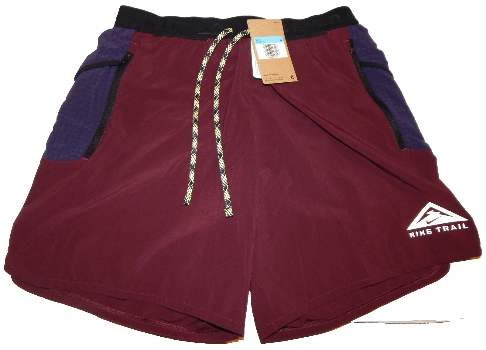 Nike Trail Dri-Fit Second Sunrise 7" Running Shorts Mens Size M FB4194-681