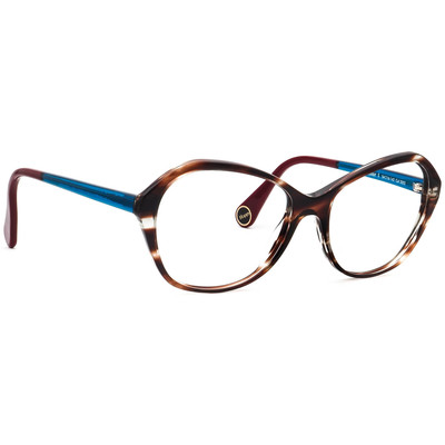 Woow Eyeglasses Happy Hour 1 Col 2052 Transparent Brown Stiped Italy 54[]16 142