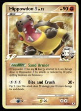 HIPPOWDON E4 42/111 UNCOMMON RISING RIVALS POKEMON LP