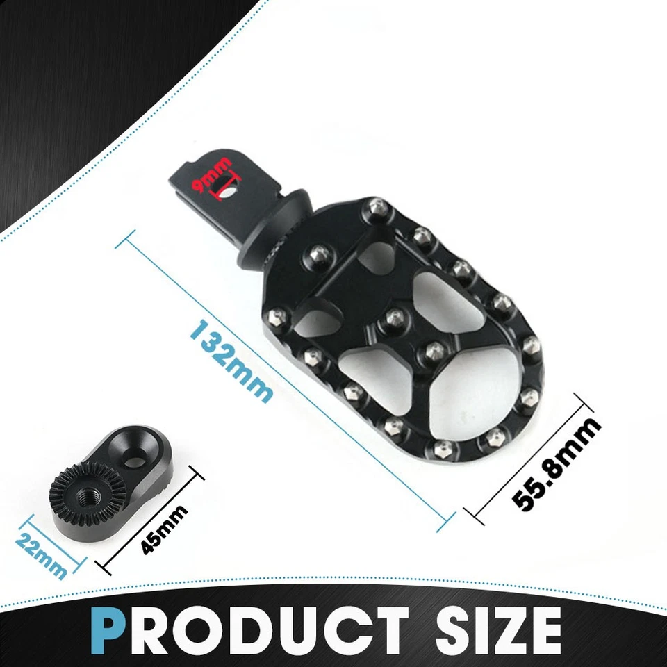 Front Footrest Motorcycle Foot Pegs For BMW R1250R R1250RS 19-22 Benelli TRK502X — 第 2/4 张图片