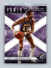 2021-22 Donruss #1 Wilt Chamberlain Power in the Paint