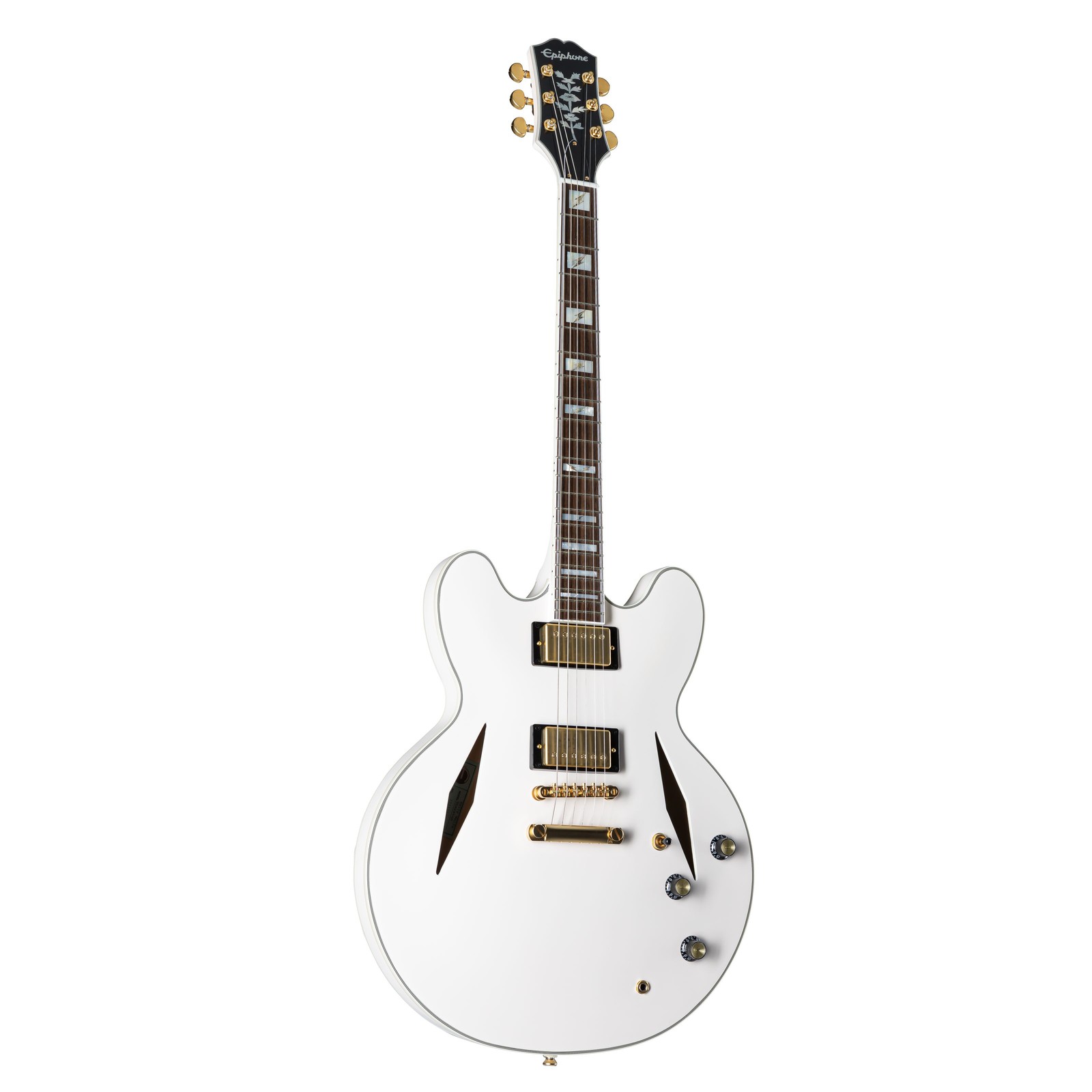 Epiphone Emily Wolfe Sheraton White Wolfe Aged Bone White - Halbakustik 141290₽
