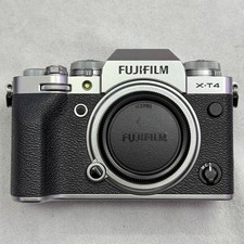 Fujifilm X-T4 26.1 MP Mirrorless Digital Camera Body Only - Silver