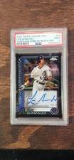 2025 TOPPS CHROME UPDATE LEGENDS AUTO BLACK Refractor 10/10 LUIS GONZALEZ PSA 9