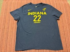 MENS USED NIKE INDIANA FEVER CAITLIN CLARK WNBA BASKETBALL SHIRT SIZE 2XL