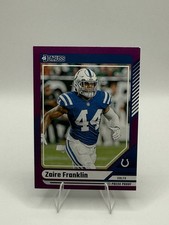 2024 Panini Donruss - #257 - Zaire Franklin - Colts - Purple Press Proof