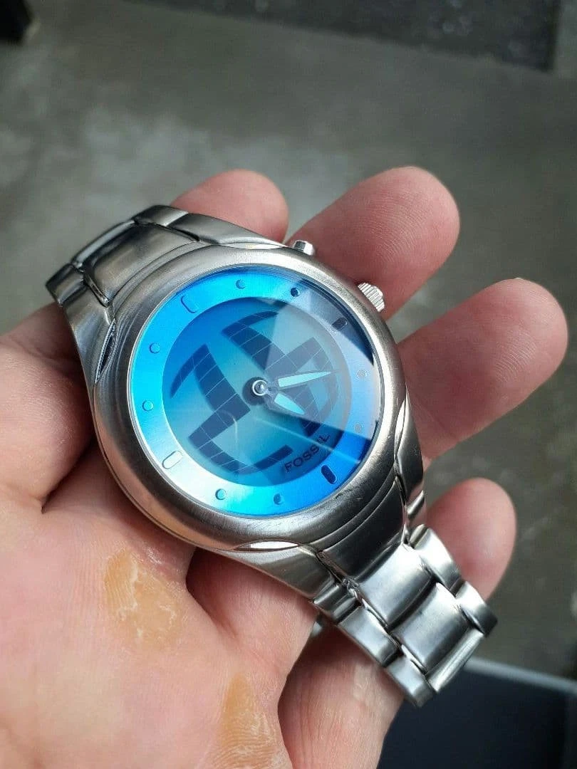 Fossil Big Tic Silver Wristwatches | eBay