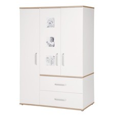 Roba Schrank Pia 3-türig 3 Bilderrahmen Baby- & Kinderzimmer Eiche San Remo TOP