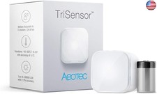 Aeotec TriSensor, Z-Wave Plus S2 Enabled Zwave Motion Sensor, Temperature,
