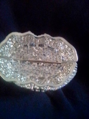 Rhinestone Studded Money purse Bag - Picture 2 of 4