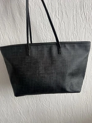 FENDI Roll Tote Bag Vintage Black Tote Bag – Made in Italy - Photo 1/4