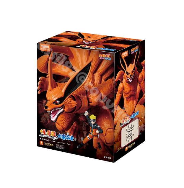 Blokees NARUTO Legend Edition Kyuubi Kurama Uzumaki Naruto