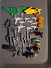 Vintage POWER RANGERS Action Figure Accessories Weapons Lot MMPR Bandai