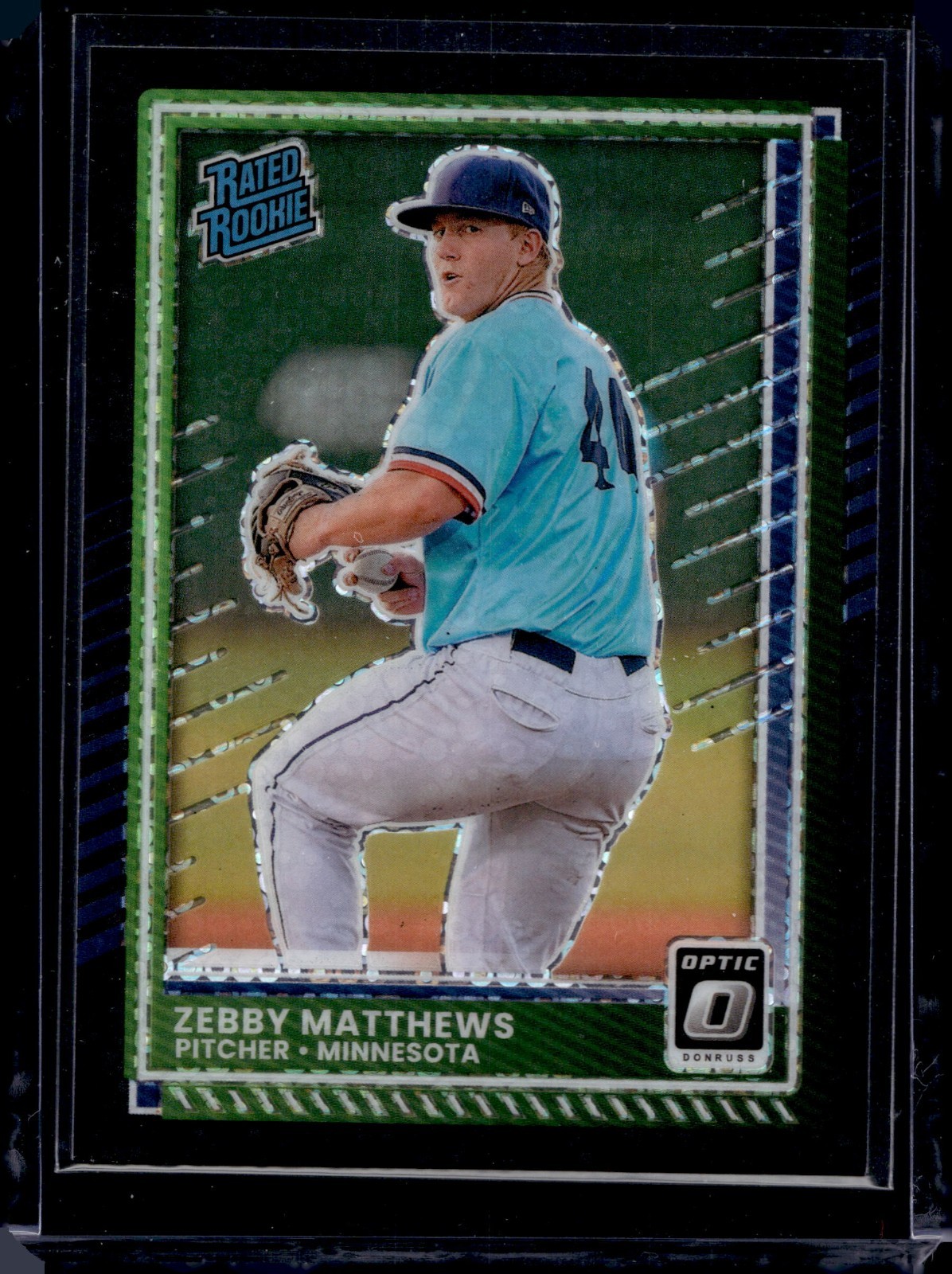 2025 Donruss Optic Circles Rated Rookie #81 Zebby Matthews Rc