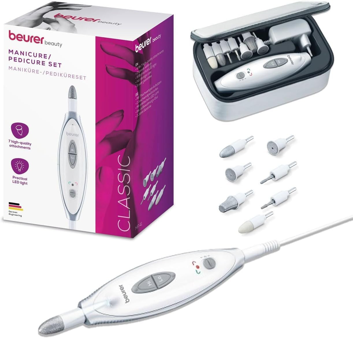 Set Manicure Pedicure MP 41 Beurer - Cura Professionale Piedi e Mani