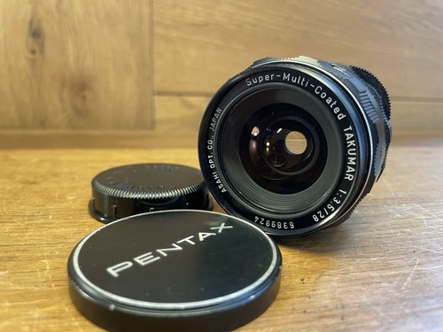*Mint* Pentax Super Multi Coated SMC Takumar 28mm F/3.5 Wide Angle M42 Lens / JP