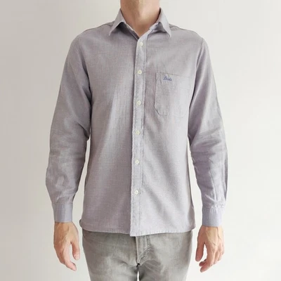 Vintage 70s 80s Levis Classic Mens Blue Long Sleeved Chambray Shirt Mod Skinhead - Image 1 of 4