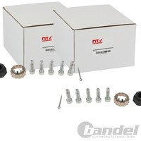 2X NTY RADLAGER-SATZ Vorne Beidseitig Passend FÜR Volvo C70 S70 V70 Links+Rechts