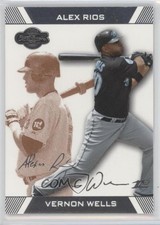 2007 Topps Co-Signers Bronze 115/275 Vernon Wells Alex Rios #29 0j0