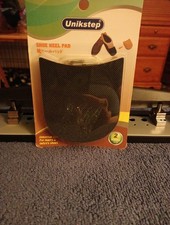 Unikstep 2 Pairs Shoe Heel Pads, Shoe Repair Rubber Heels, 3.5Mm Thickness anti