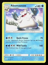 Pokemon ABOMASNOW 42/236 UNIFIED MINDS