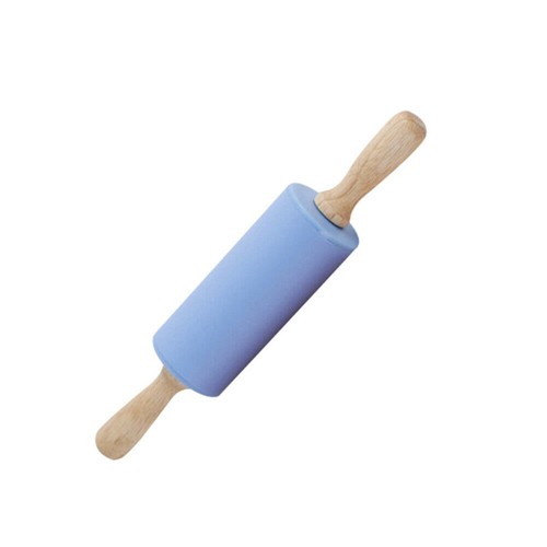 Bread Roller Kids Kitchen Rolling Pin Non Stick Mini Wooden Toy Dumpling - Picture 8 of 16