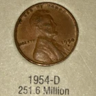 1954 D Lincoln Wheat Cent • #U1226 • Buy 10 Get 40% off • mix&match