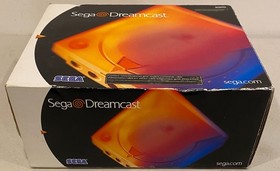 1999 SEGA DREAMCAST CONSOLE HKT-3020 LAUCH EDITION WHITE NTSC CIB TESTED WORKS D
